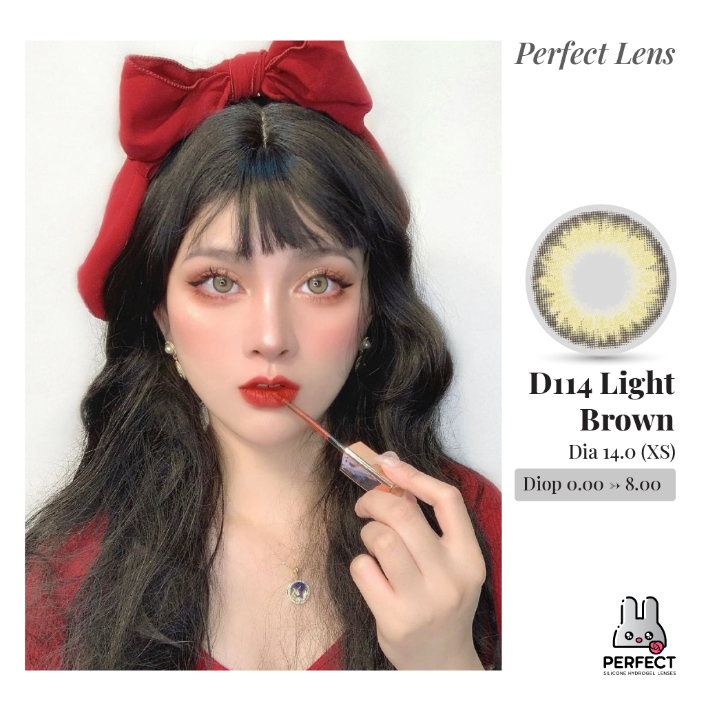 D114 Light Brown Lens (Giá 1 Chiếc)