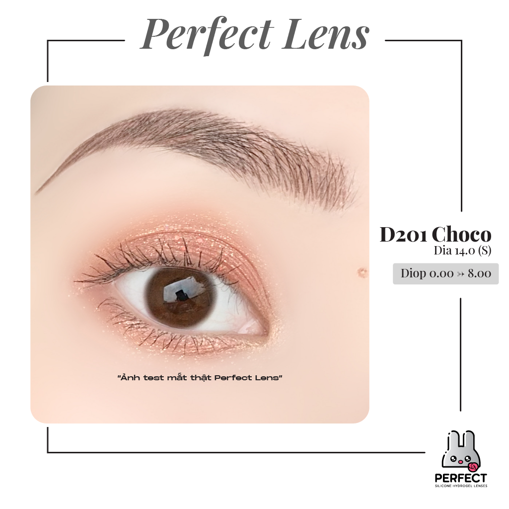 D201 Choco Lens (Giá 1 Chiếc)