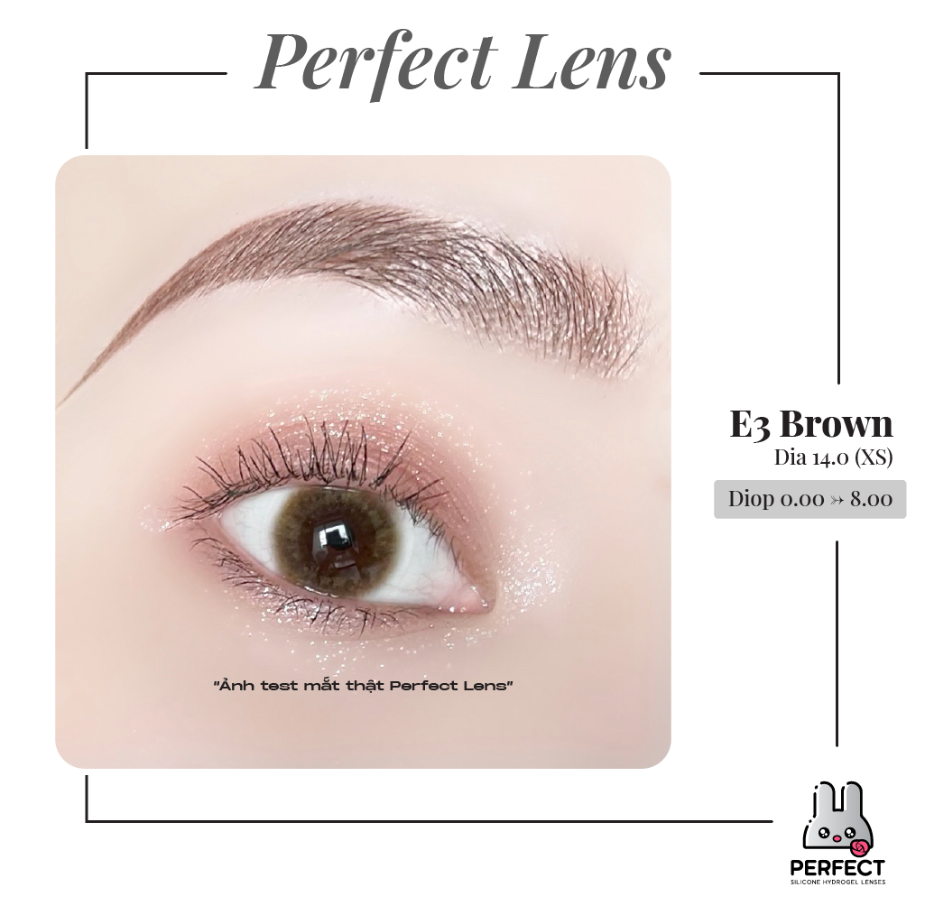 E3 Brown Lens (Giá 1 Chiếc)